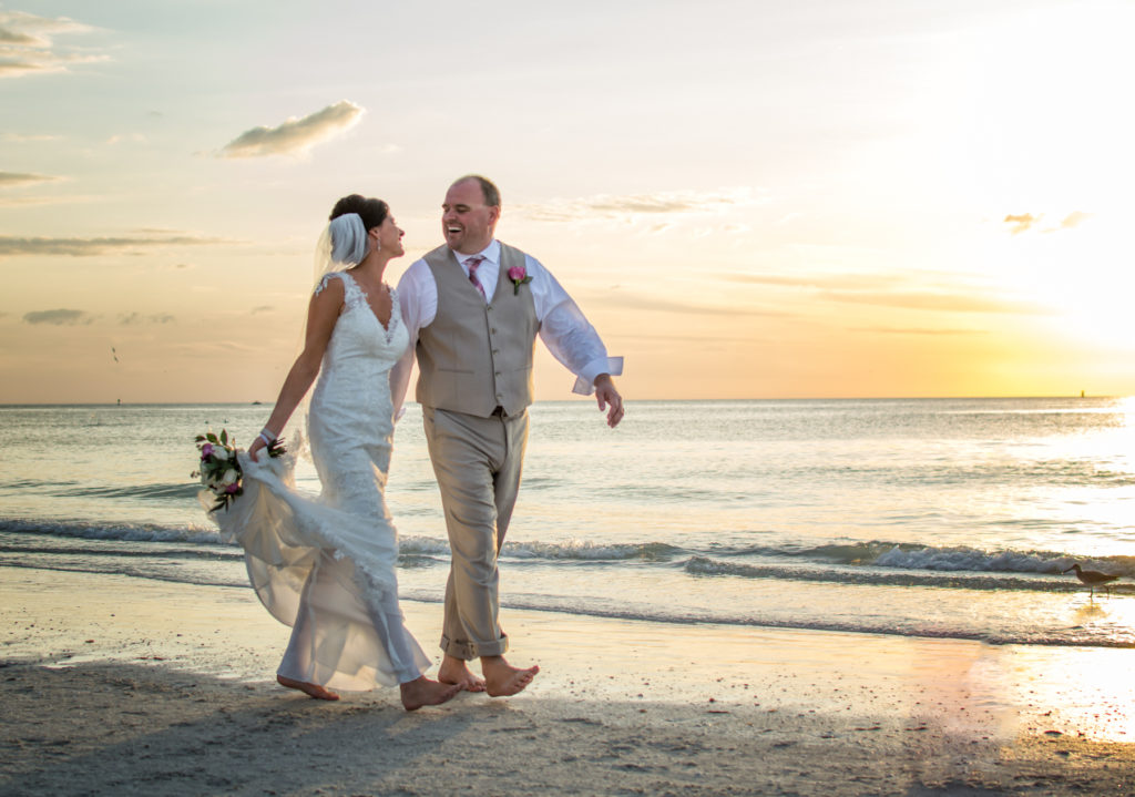 opal sands clearwater beach wedding photography